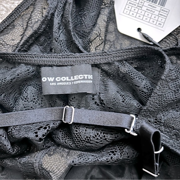 Revolve OW Collection Black Layce Bodysuit - Picture 8 of 9